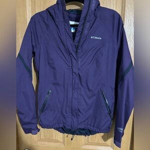 Purple Columbia Rain Jacket